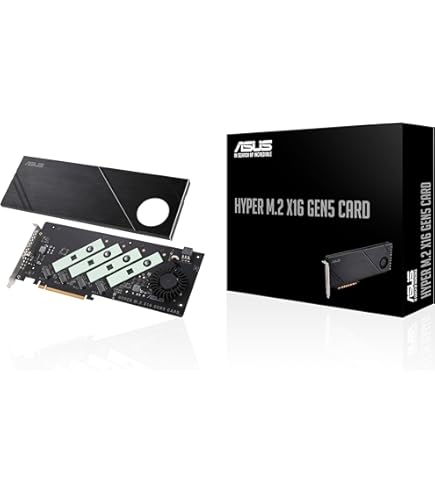 Amazon | ASUS PCIE 3.0 M.2 ドライブ 拡張カード HYPER M.2 X16 CARD